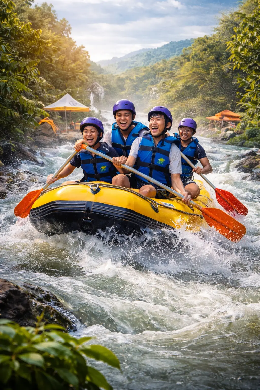 paket wisata pangalengan rafting situ cileunca