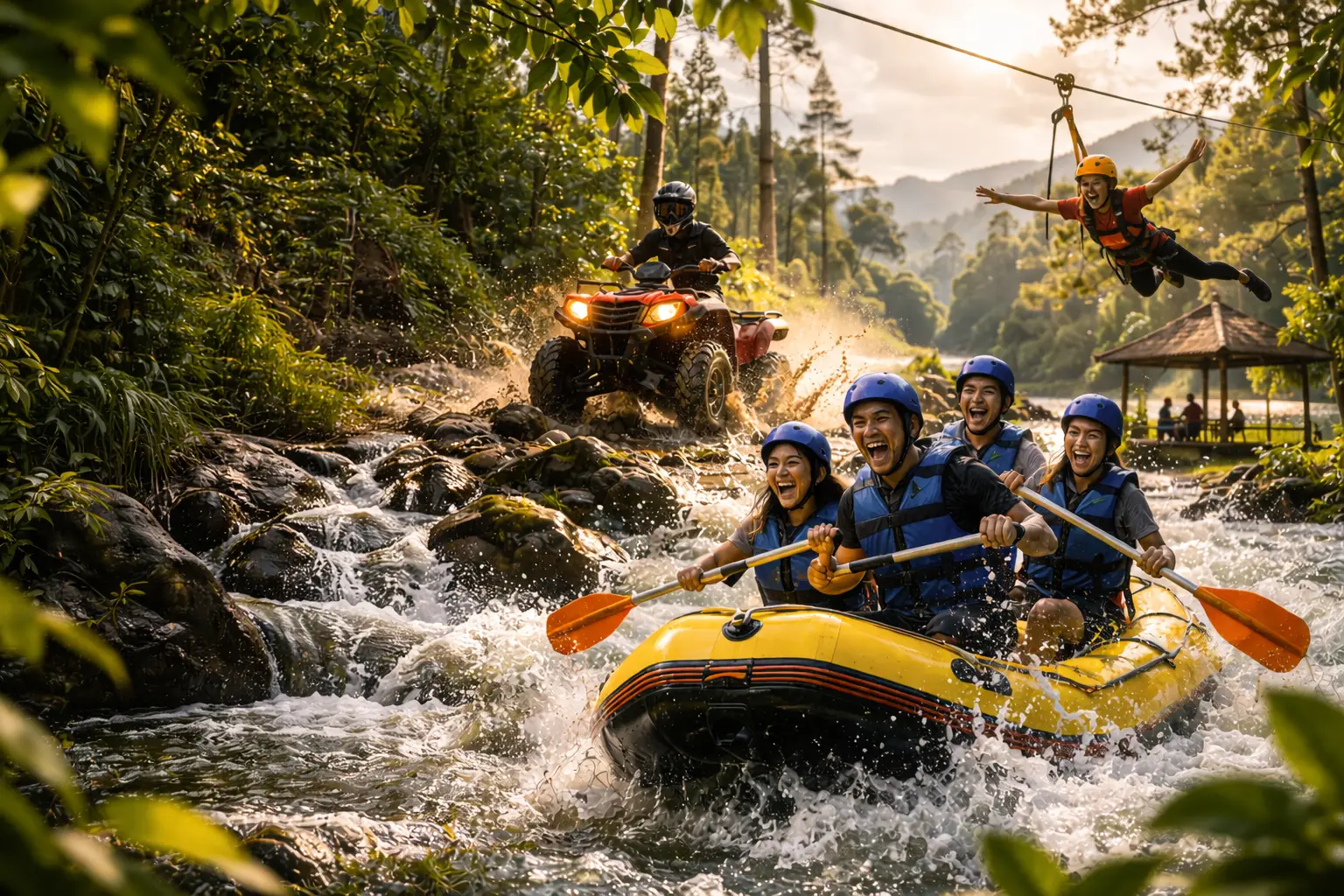 rafting pangalengan bandung selatan